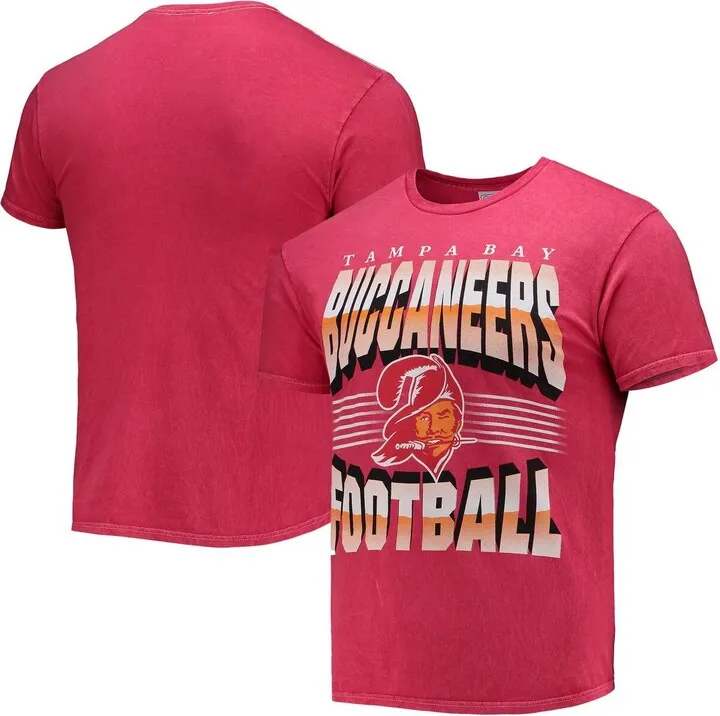 Men's '47 Red Tampa Bay Buccaneers Rocker Vintage-Like Tubular T-shirt