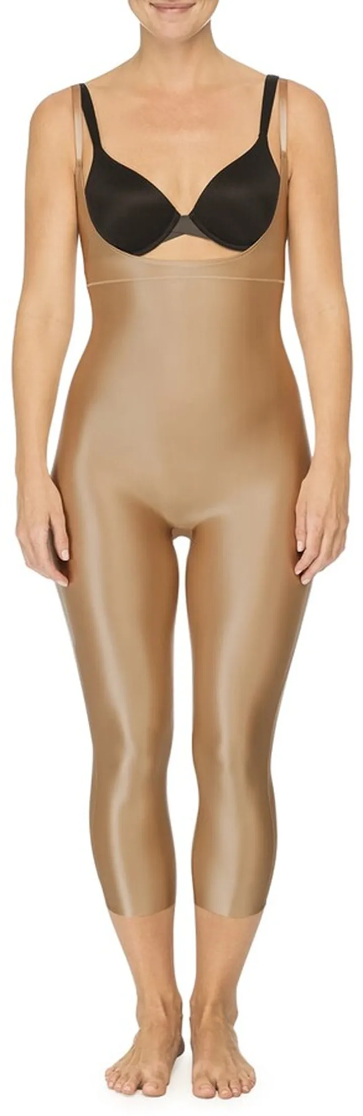 Suit Your Fancy Open-Bust Catsuit