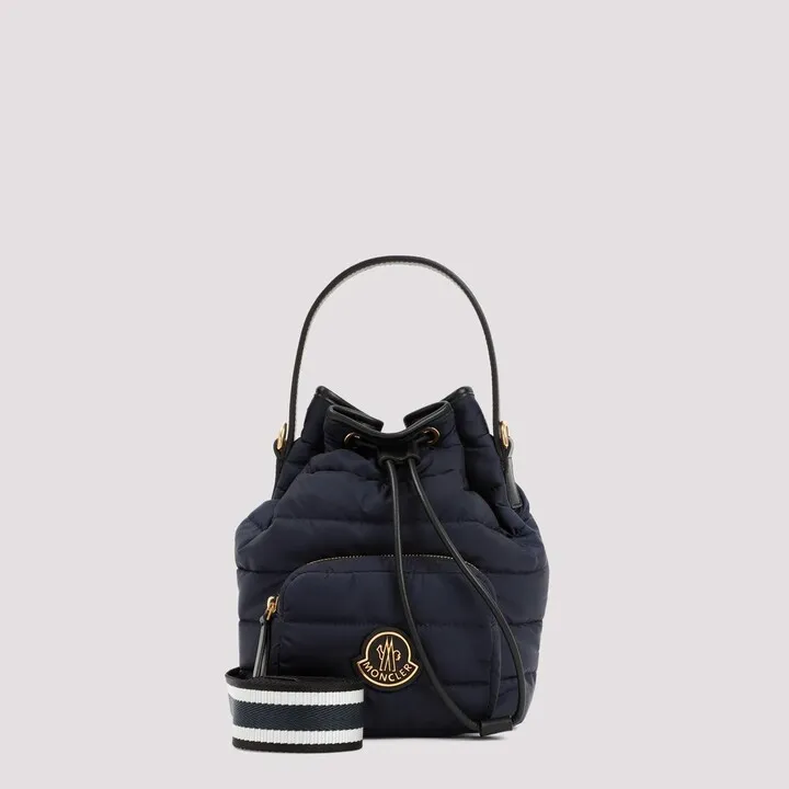 Moncler Logo Patch Drawstring Crossbody Bag