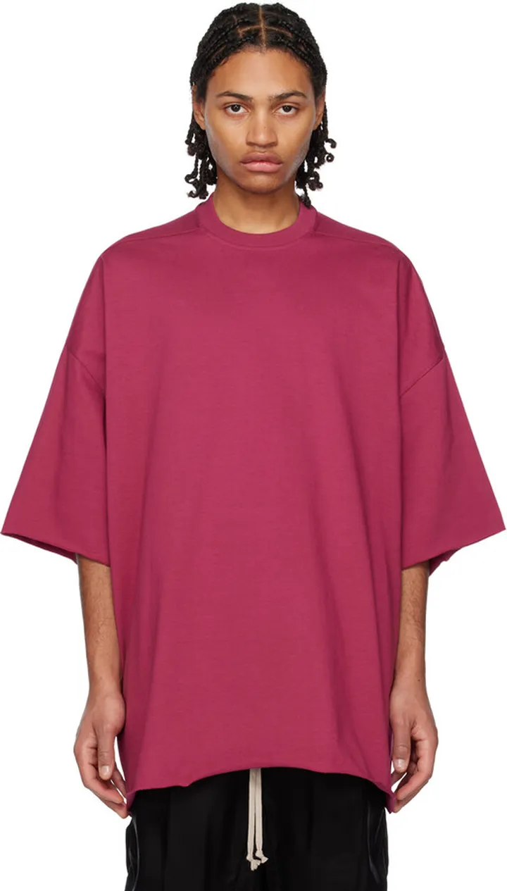 Rick Owens Pink Tommy T-Shirt