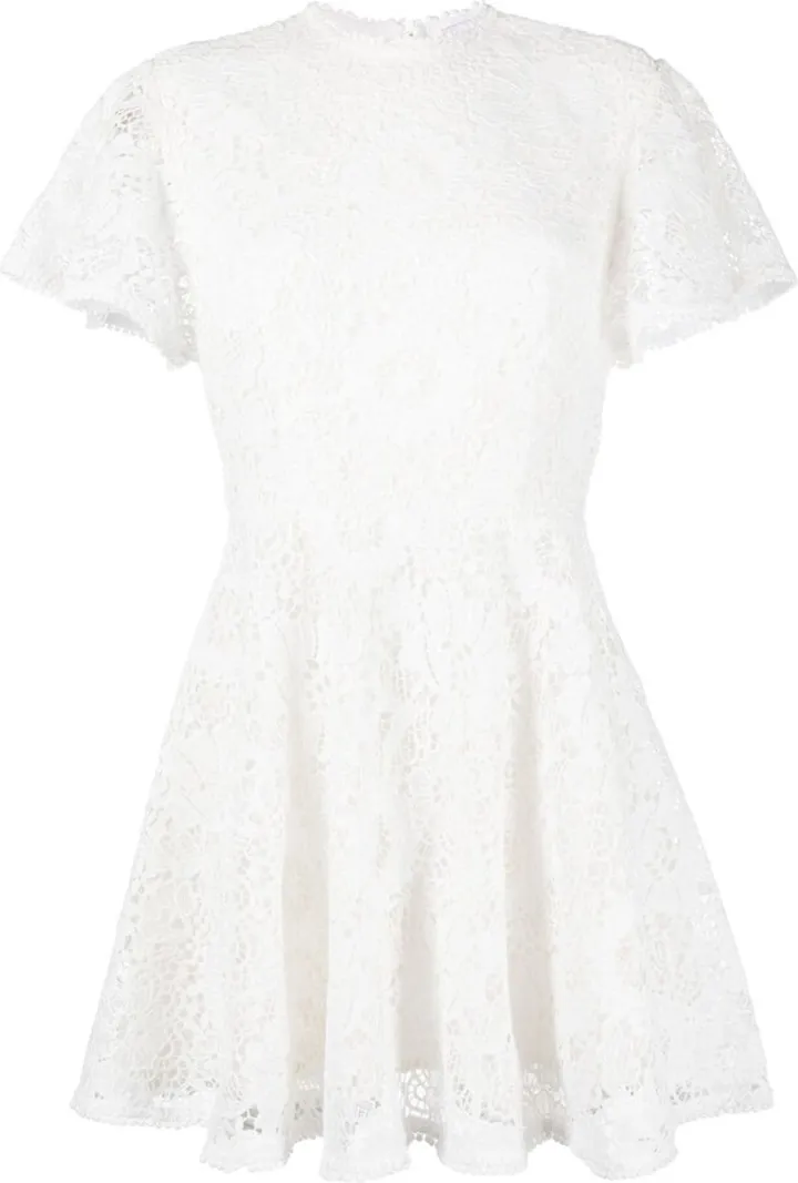 Guipure Lace Minidress