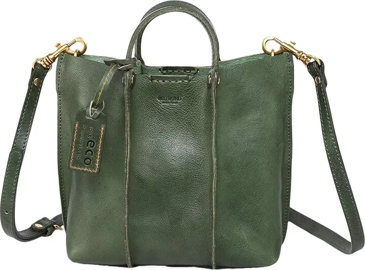 Old Trend Genuine Leather Spring Hill Crossbody Bag (Green) Handbags