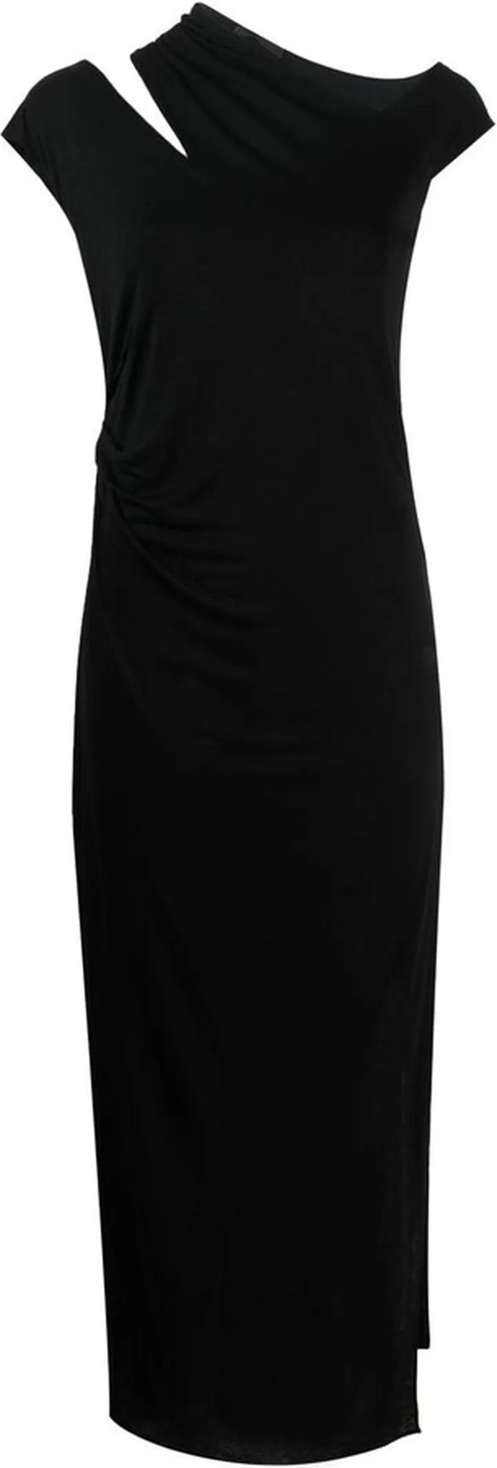 Cut-Out Sleeveless Midi Dress