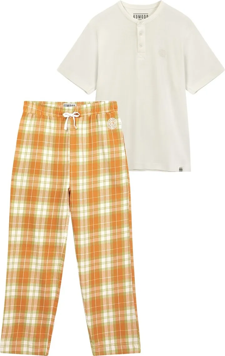 KOMODO - JIM JAM - Men's GOTS Organic Cotton Pyjama Set