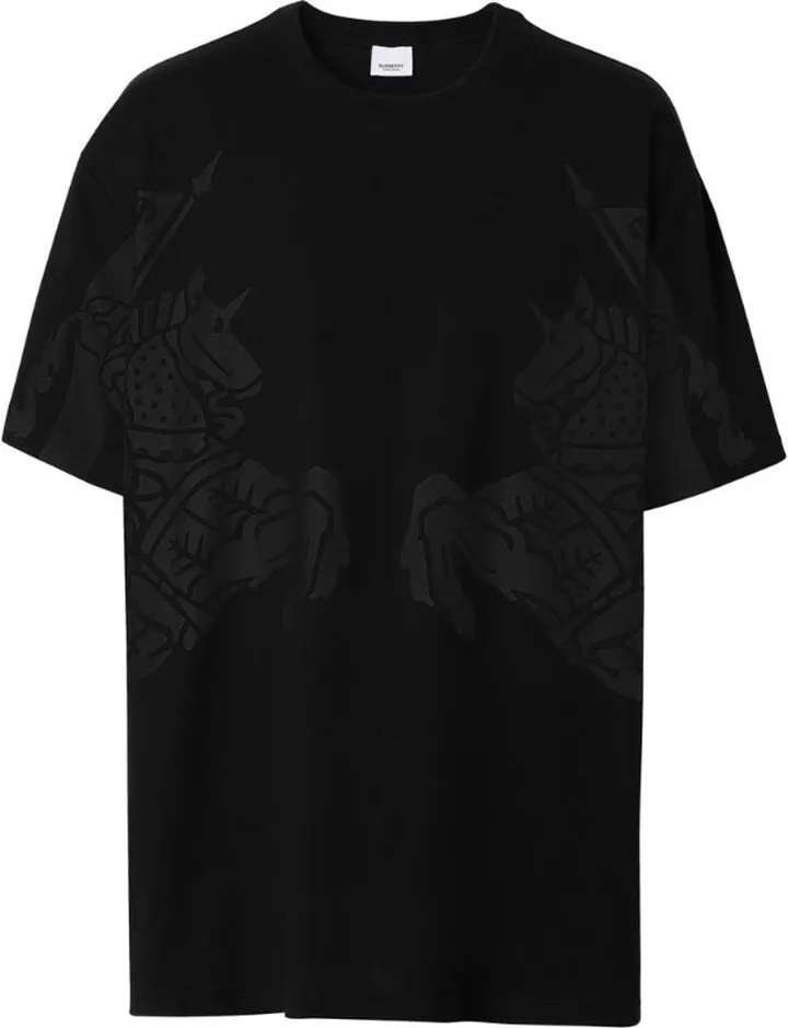 Burberry Cotton Edk Oversized T-Shirt