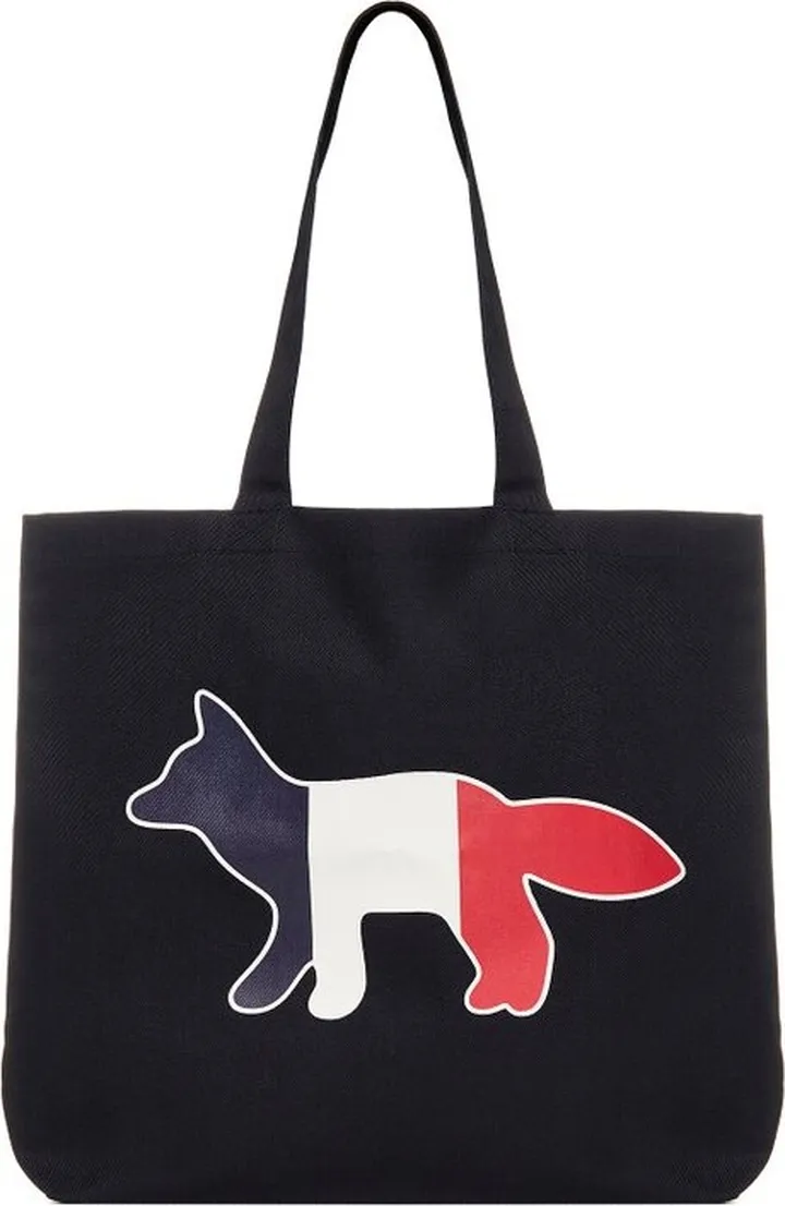 Maison Kitsuné Fox Printed Tote Bag