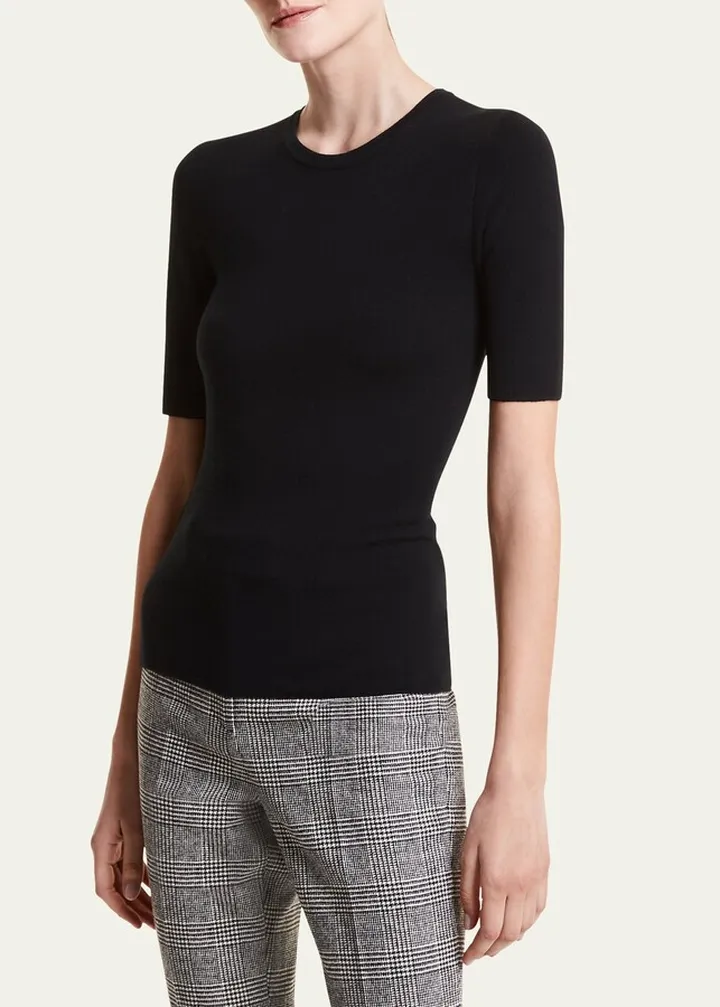 Cashmere Crewneck Tee
