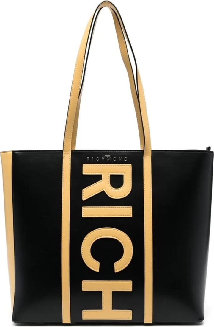 Logo-Lettering Shoulder Bag
