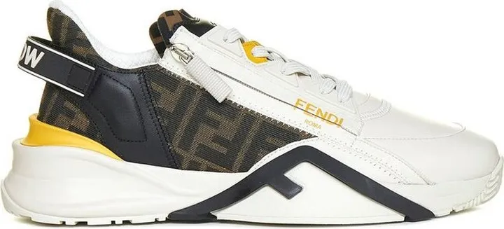 Fendi Flow Color-Block Low-Top Sneakers