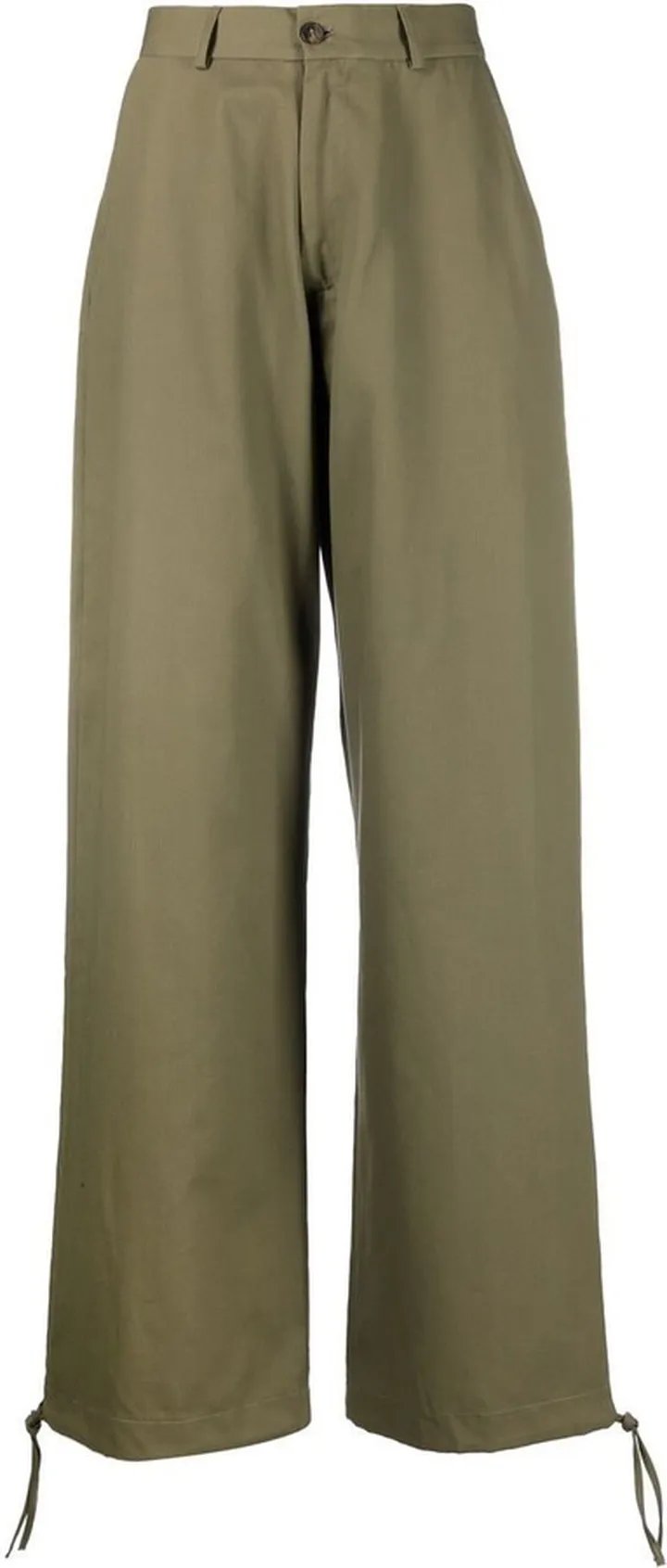 Straight-Leg Tailored Trousers