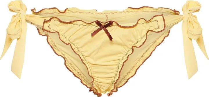 Colby ruffled bikini bottoms