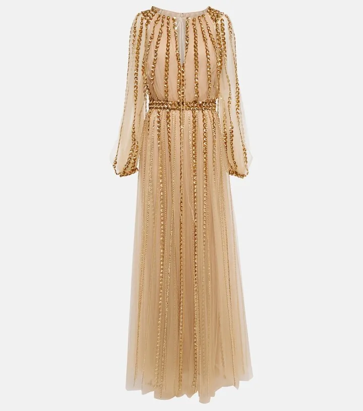 Embellished gown