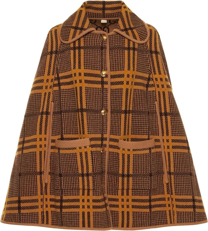 Fine wool cape