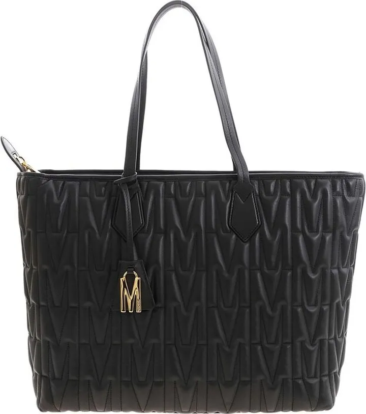 Moschino Monogram Quilted Tote Bag