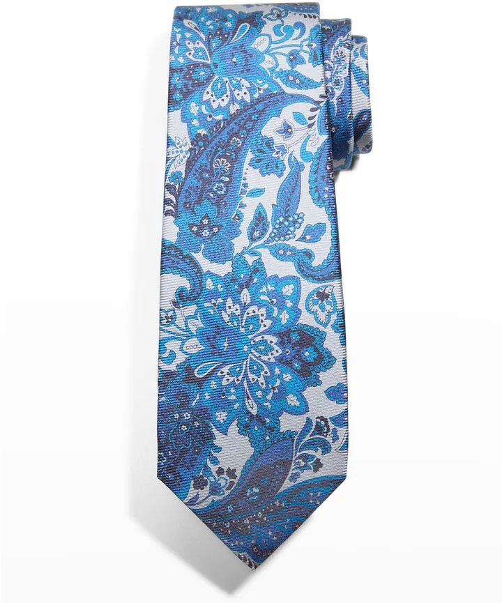 Men's Paisley Silk Tie