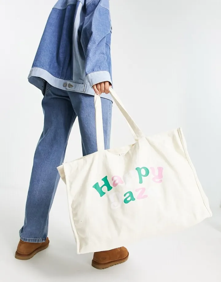 Daisy Street happy daze tote bag