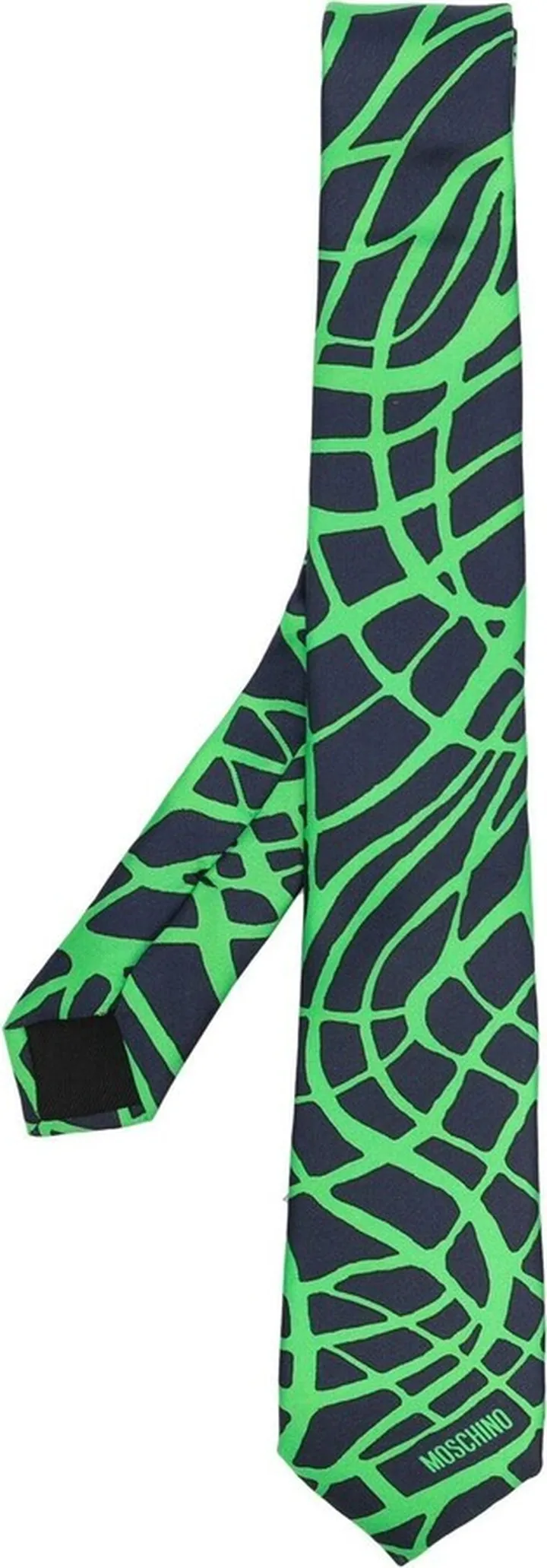 Silk Abstract-Print Tie