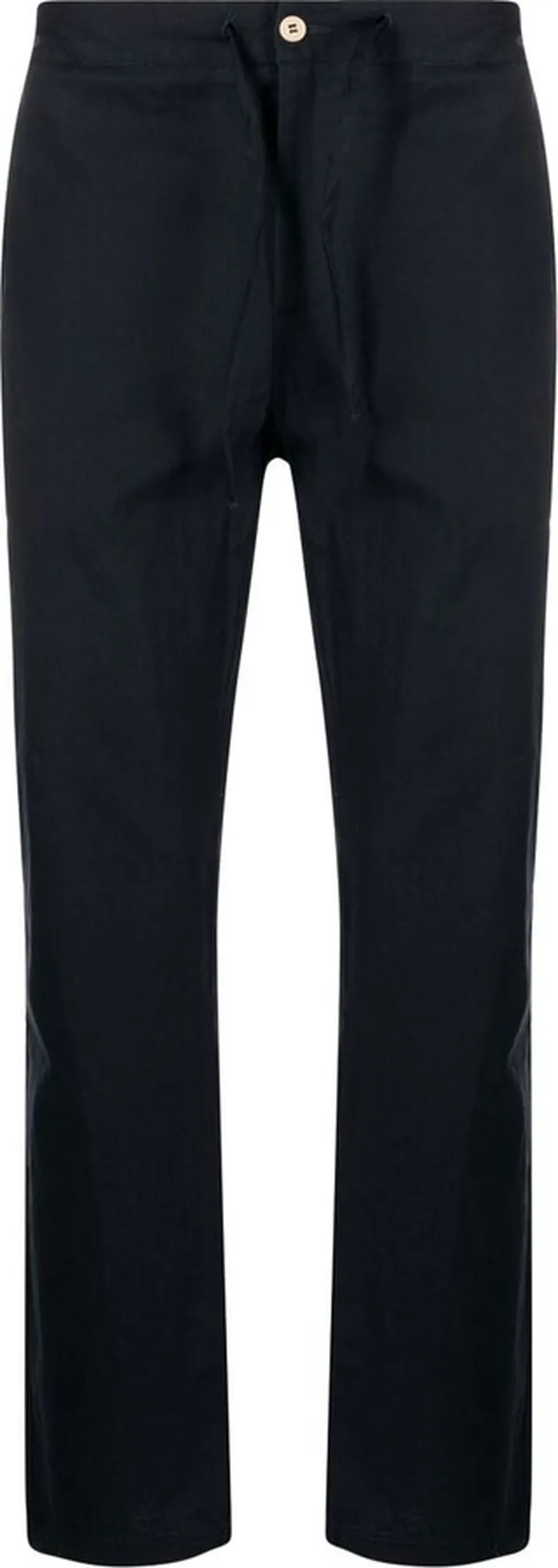 Blue Mendes Straight-Leg Trousers