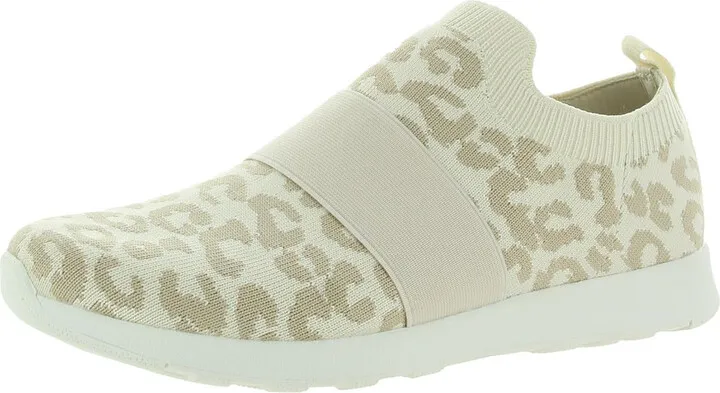 Jia Womens Knit Cushioned Footbed Slip-On Sneakers