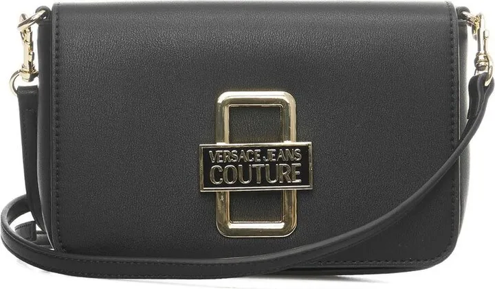 Versace Jeans Couture Logo Plaque Shoulder Bag