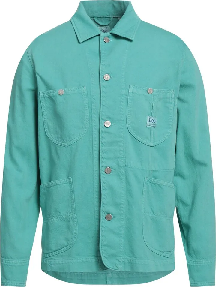 Denim Outerwear Turquoise