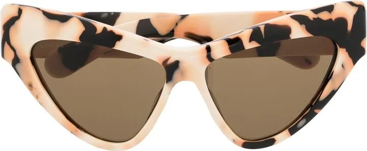 Tinted Cat-Eye-Frame Sunglasses