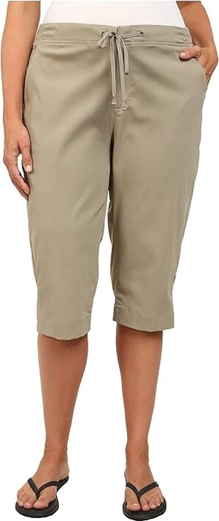 Columbia Plus Size Anytime Outdoor Capri (Tusk) Women's Capri