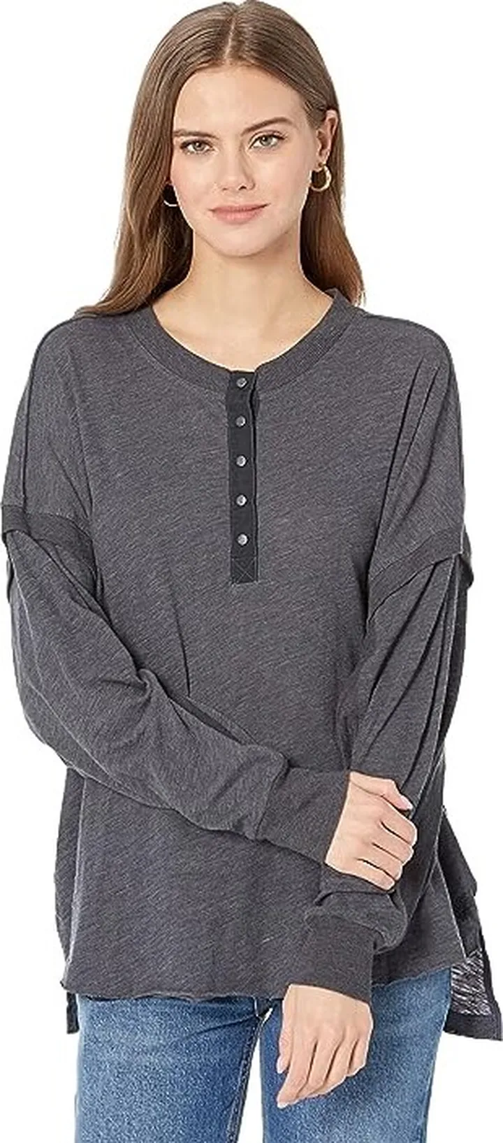 FP Movement One Up Long Sleeve (Black) Women's Clothing