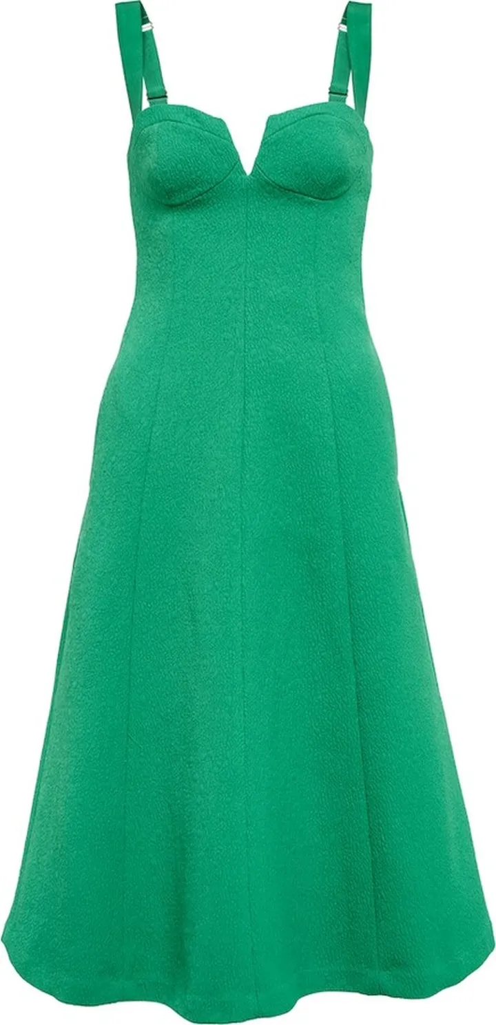 Dionne crepe midi dress