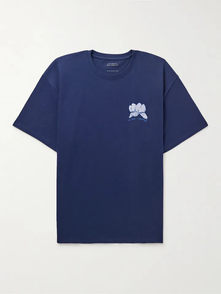 + Sig Zane Logo-Embroidered Cotton-Jersey T-Shirt