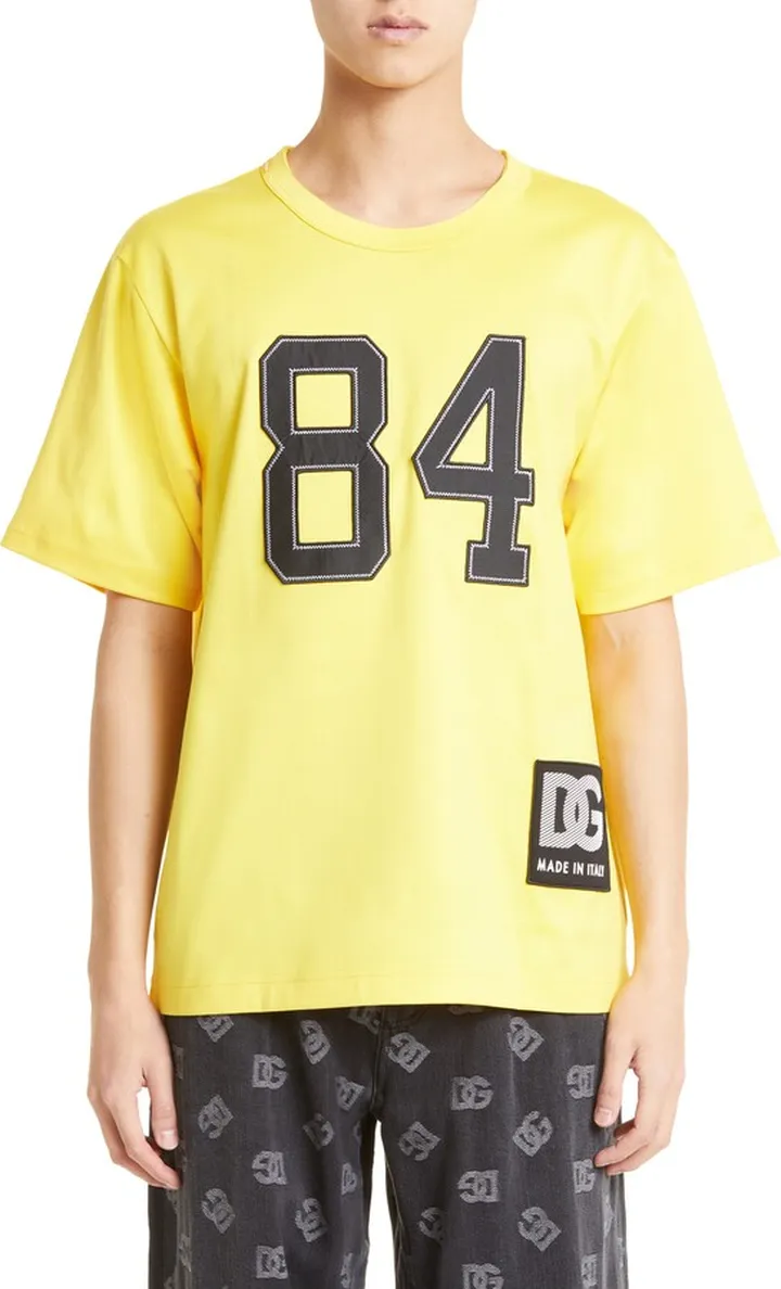 DG Logo Patch Cotton T-Shirt