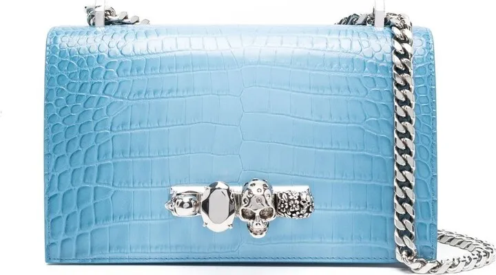 Four Ring handle crossbody bag