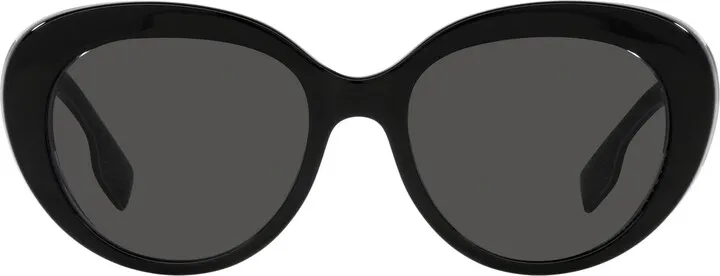 54mm Round Cat Eye Sunglasses