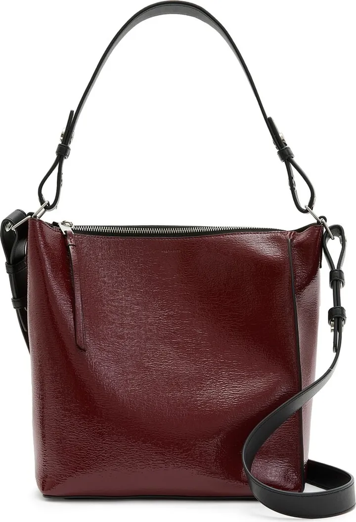 Kita Leather Messenger Crossbody Bag