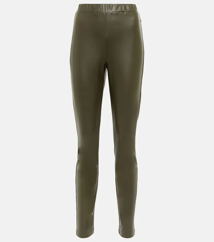 Leisure Ornella faux leather slim pants