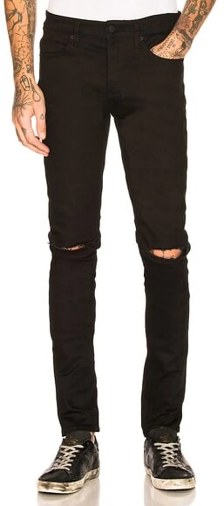Ksubi Van Winkle Ace Skinny Jean in Black