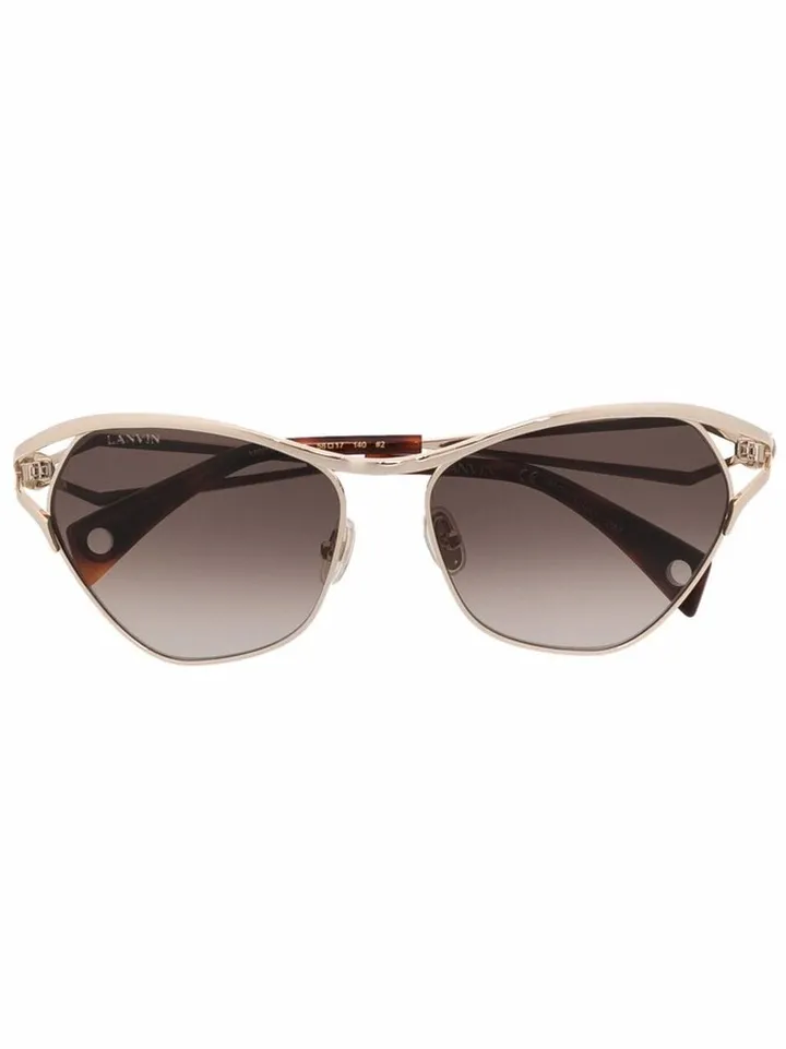 Oversize gradient sunglasses