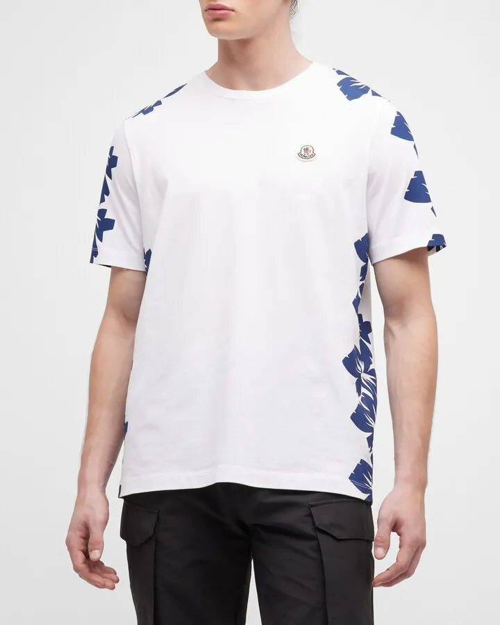 Men's Floral Crew T-Shirt