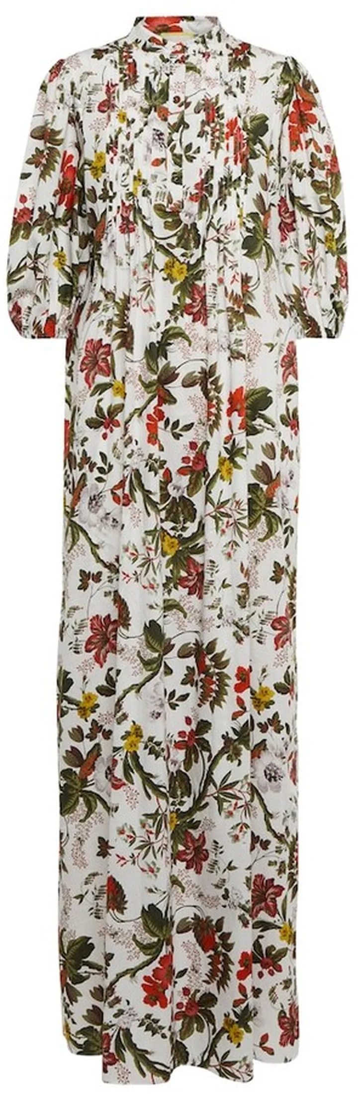 Vacation Mustique floral cotton maxi dress