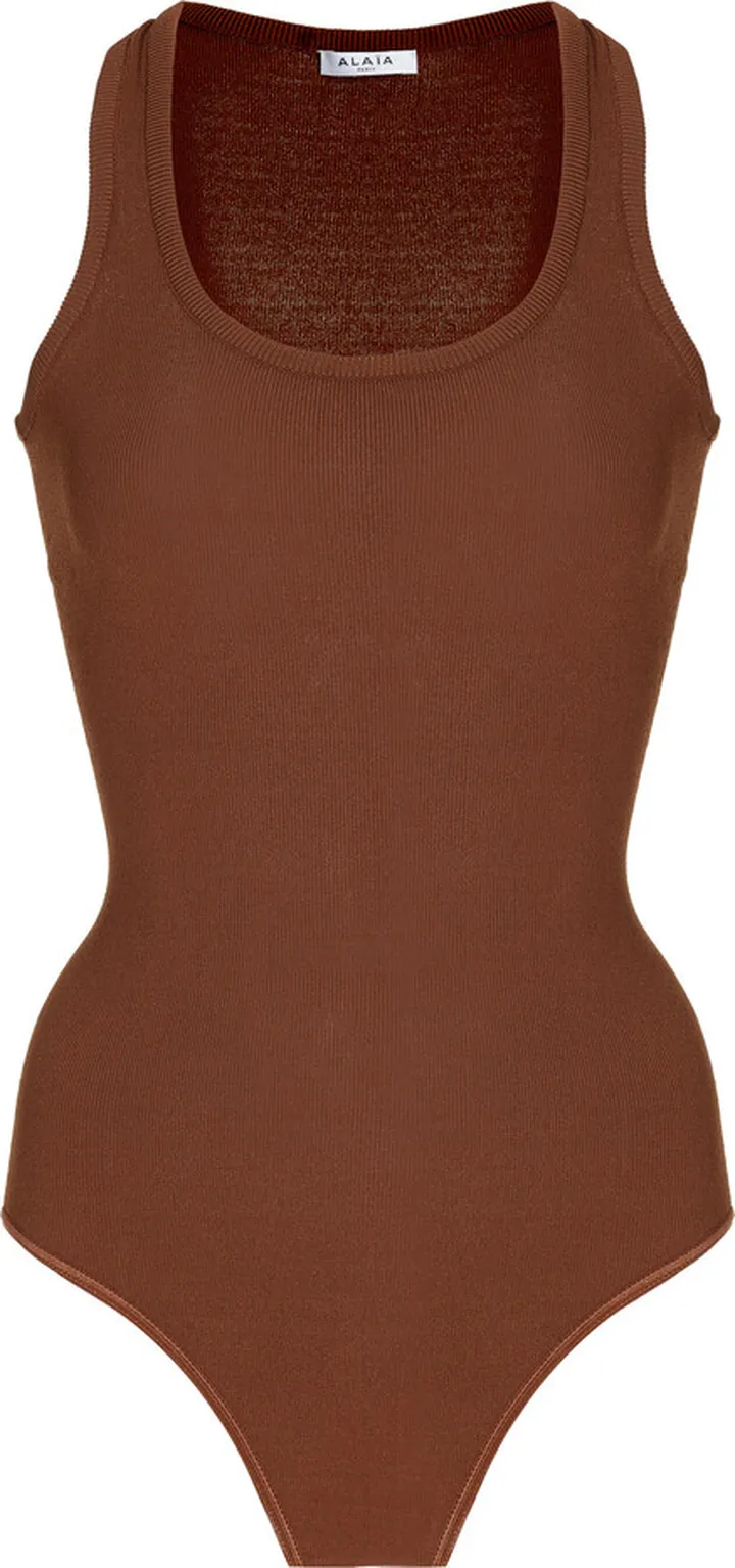 Women's Angie Ribbed-Knit Bodysuit