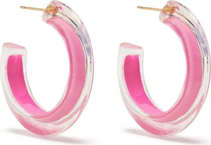Medium Jelly hoop earrings