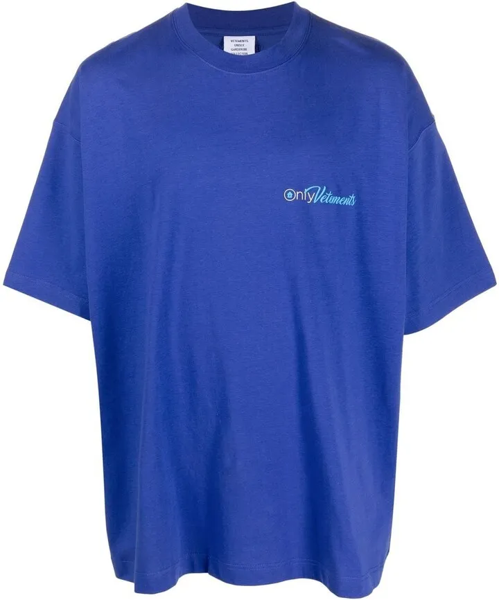 logo print short-sleeve T-shirt