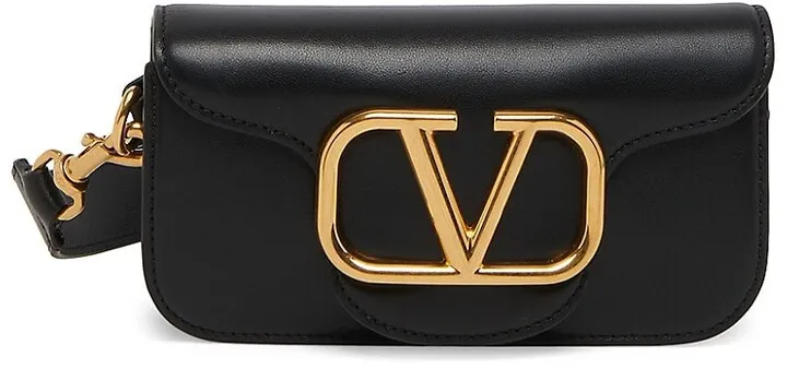Mini Logo Leather Shoulder Bag