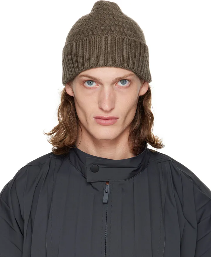 Craig Green Brown Knot Beanie