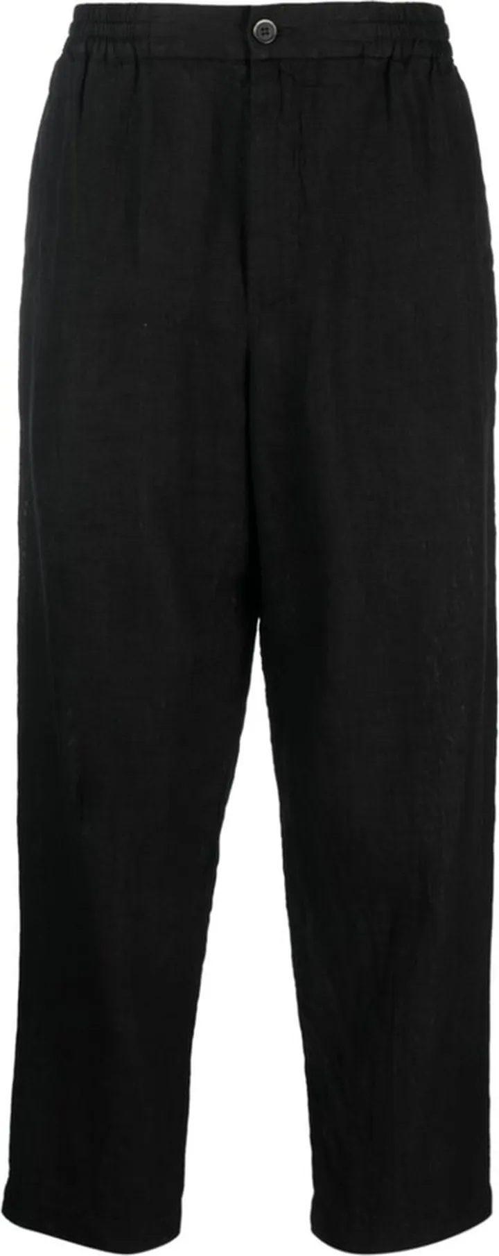 Cropped Tapered Trousers