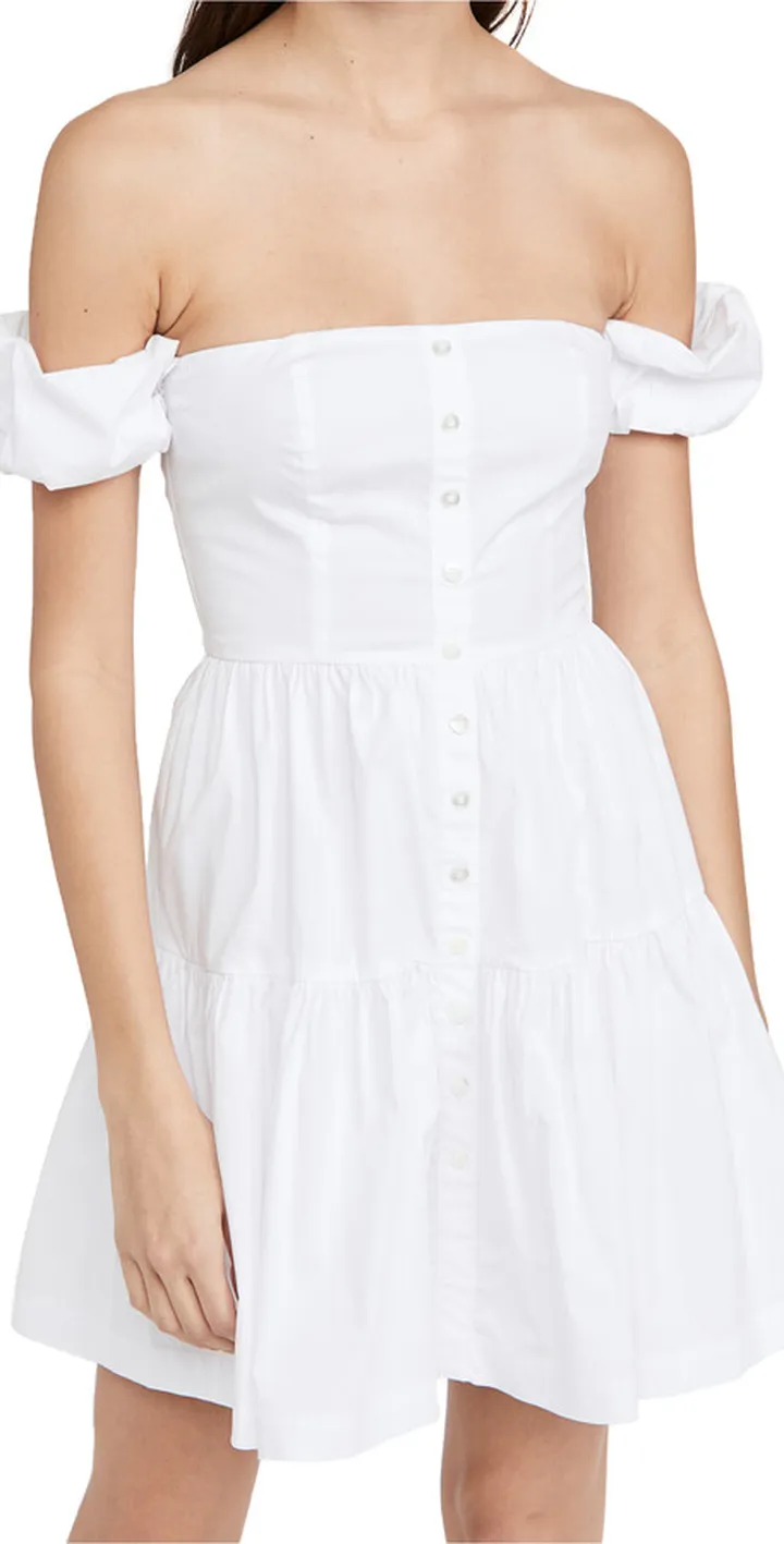 STAUD Mini Elio Dress