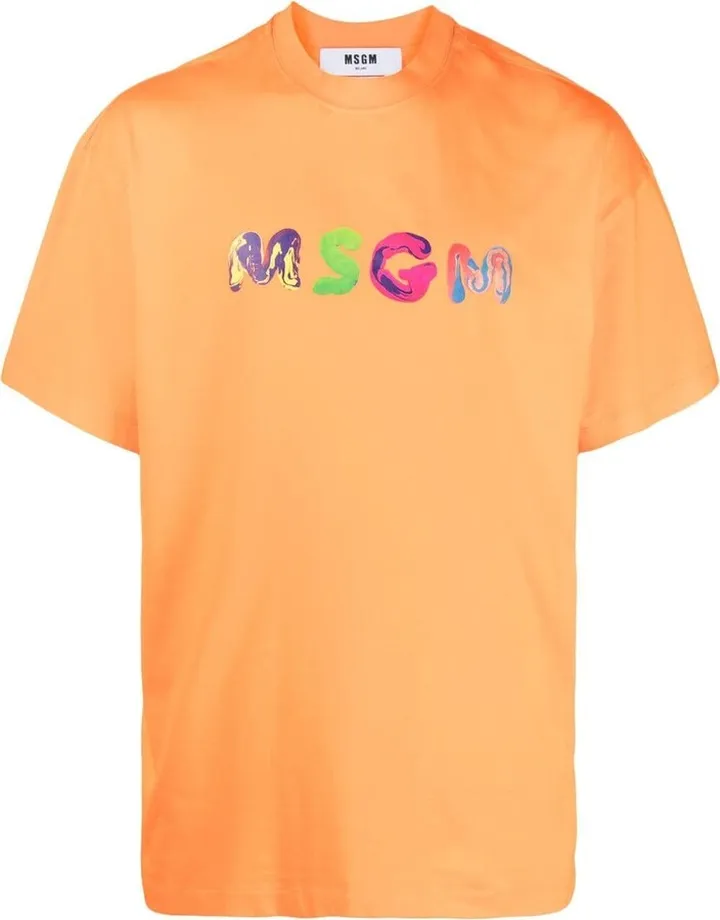 logo-print short-sleeve T-shirt