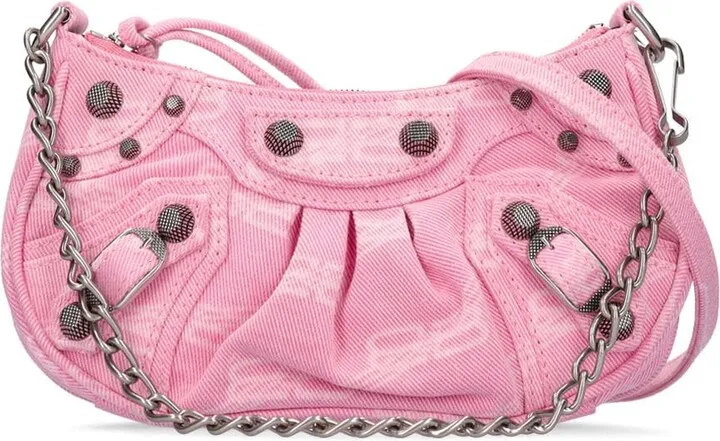 Le Cagole mini canvas purse