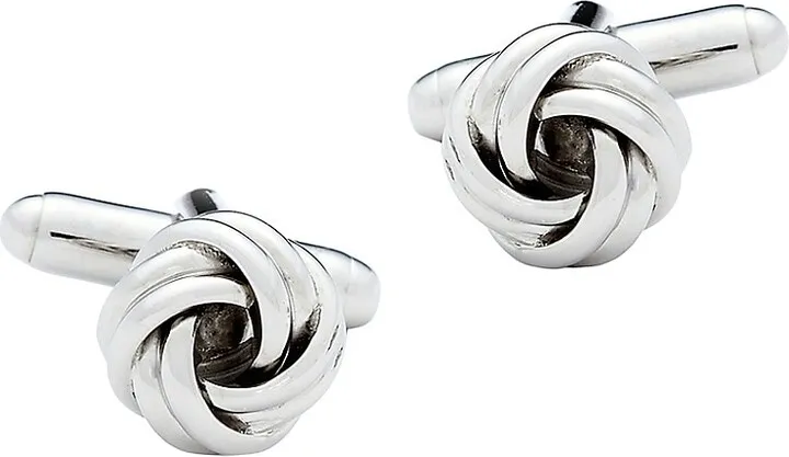 Reorder Metal Knot Cufflinks