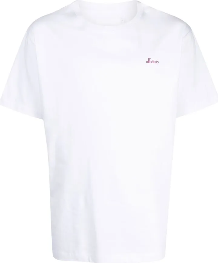 logo-print cotton T-shirt
